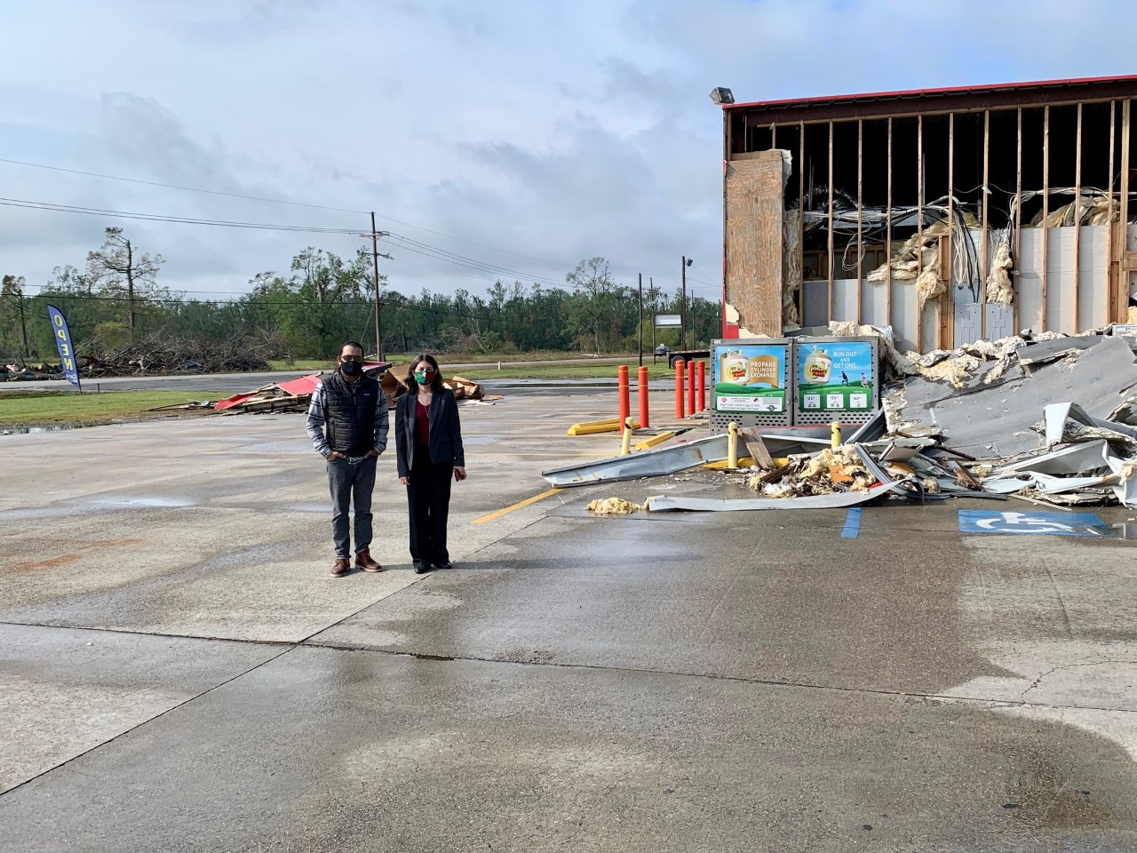 2 men in a boat - Response and Recovery Efforts Continue After Hurricane Sally | FEMA.gov